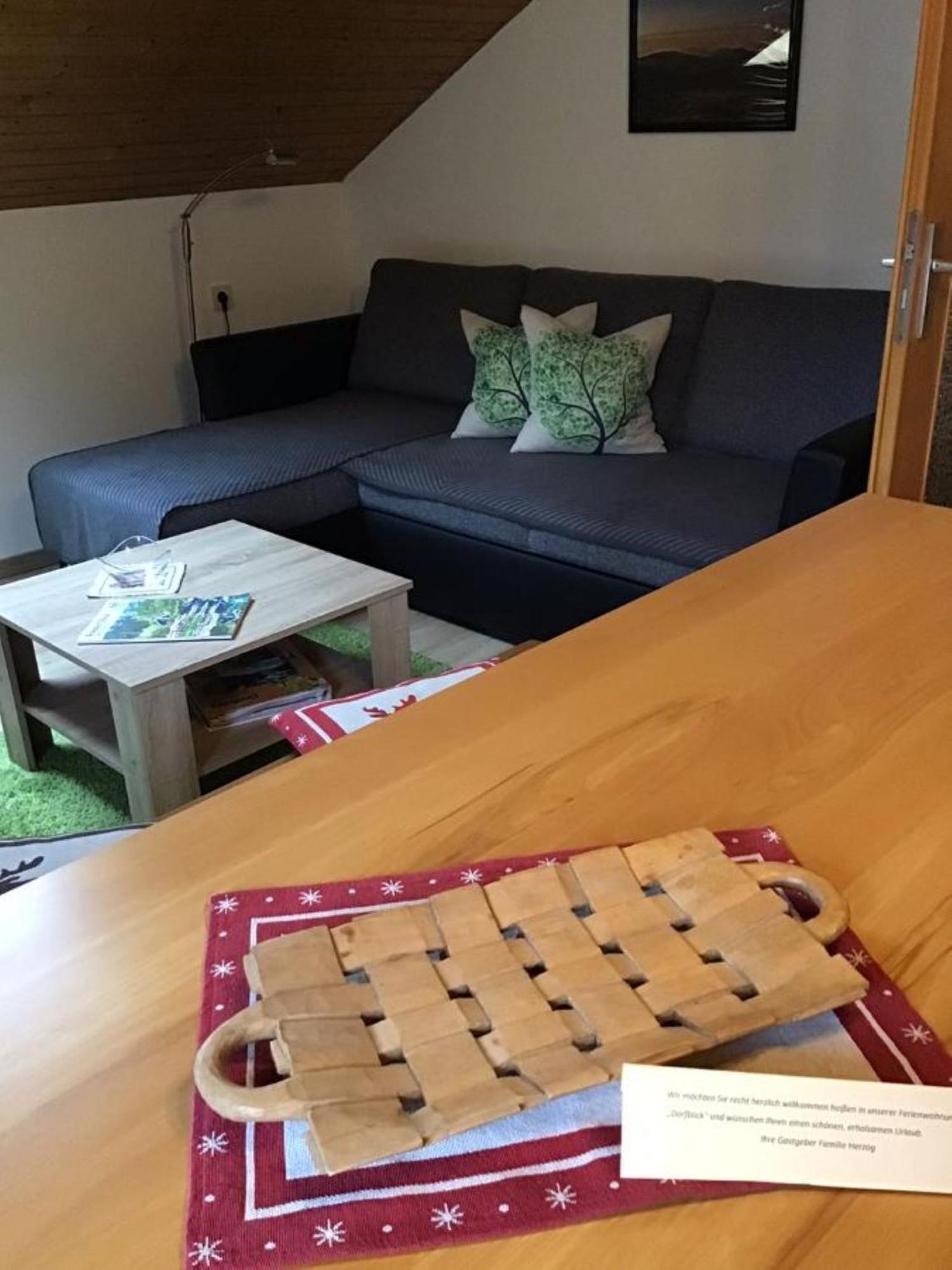 Ferienwohnung Dorfblick Линдберг Экстерьер фото